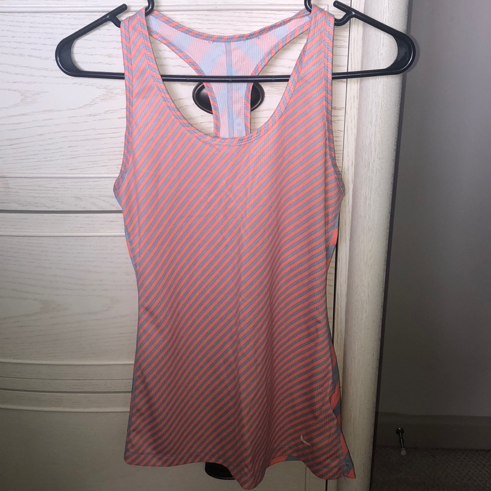 Women’s Nike Grey/orange performance tank